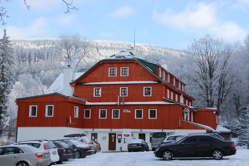 Hotel Alba Destne v Orlickych horach Dış mekan fotoğraf